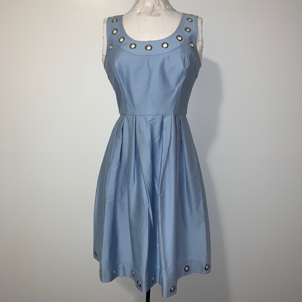 Calvin Klein Fit & Flare Grommet Dress